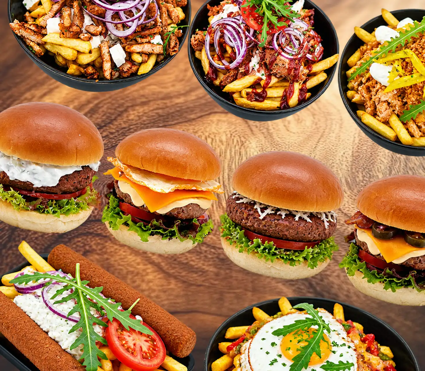 divers-aanbod-snacks-hamburgers